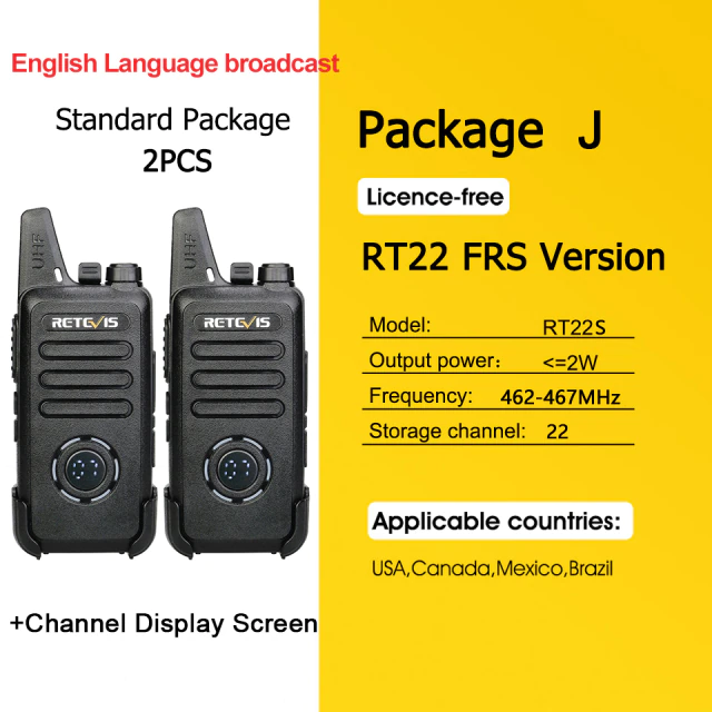 Woky Toky  Mini Walkie Talkie PMR