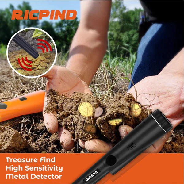 RICPIND 2 Treasure Find High Sensitivity Metal Detector