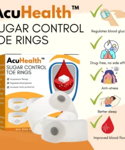 AcuHealth Sugar Control Toe Rings