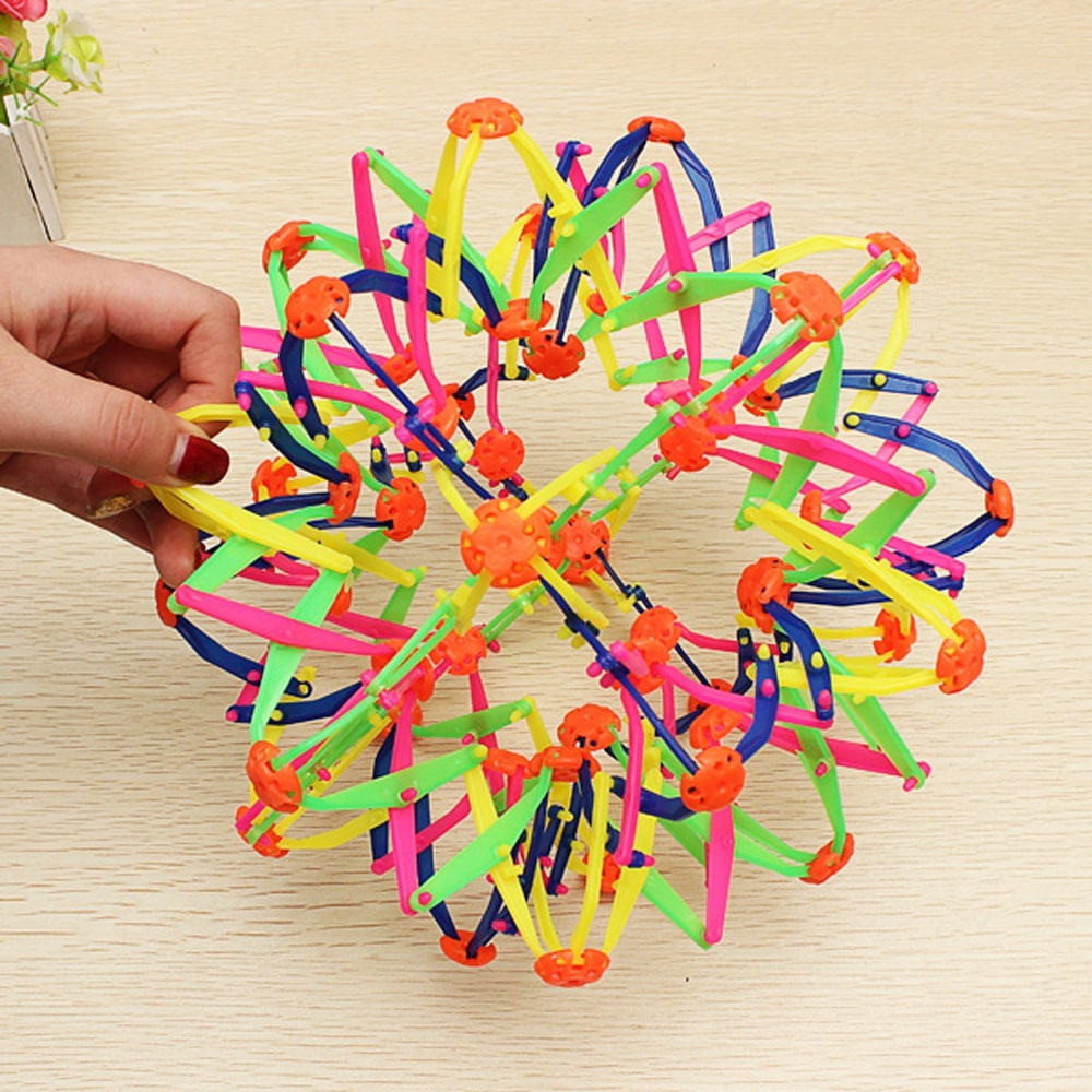 Rainbow Expandable Ball Toy