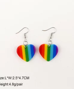 Rainbow Star Earrings For Women