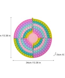 Rainbow Pop It Board Game