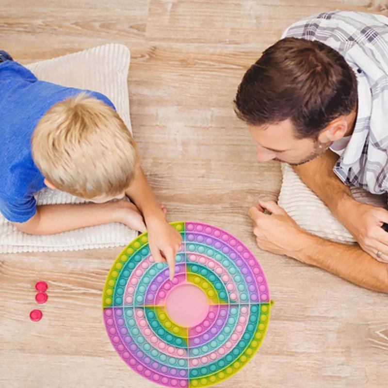 Rainbow Pop It Board Game