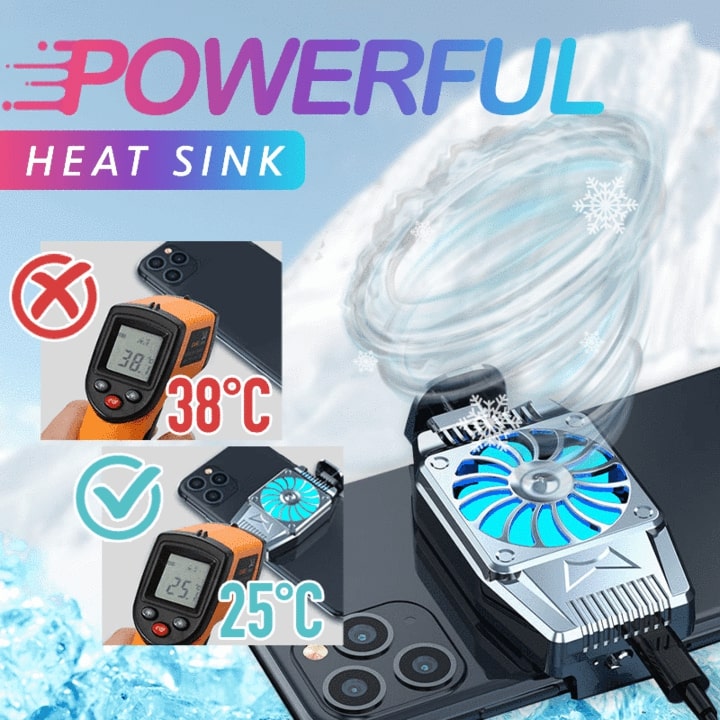 Rapid Cooling Phone Radiator