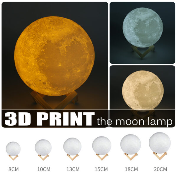 LED Moon Lamp Night Light