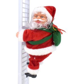 Christmas Double Ladder Santa Decorating Gift