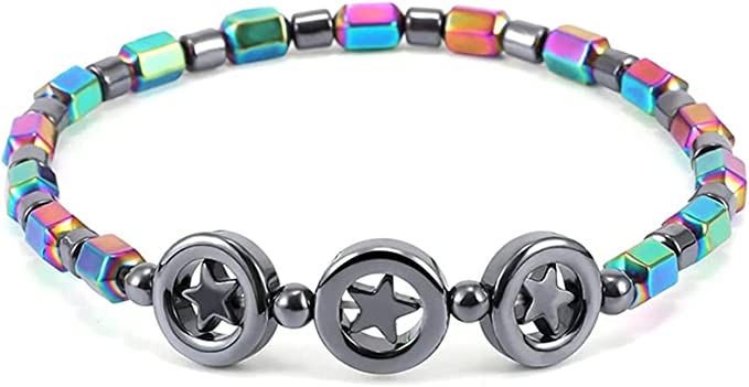 Reduce Swell Obsidian Magnetic Therapy Anklet