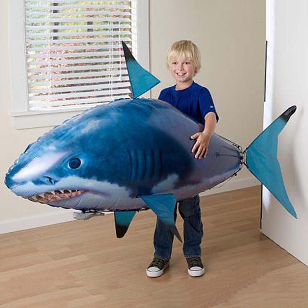 Remote Control Shark Toy Air Swimming Fish