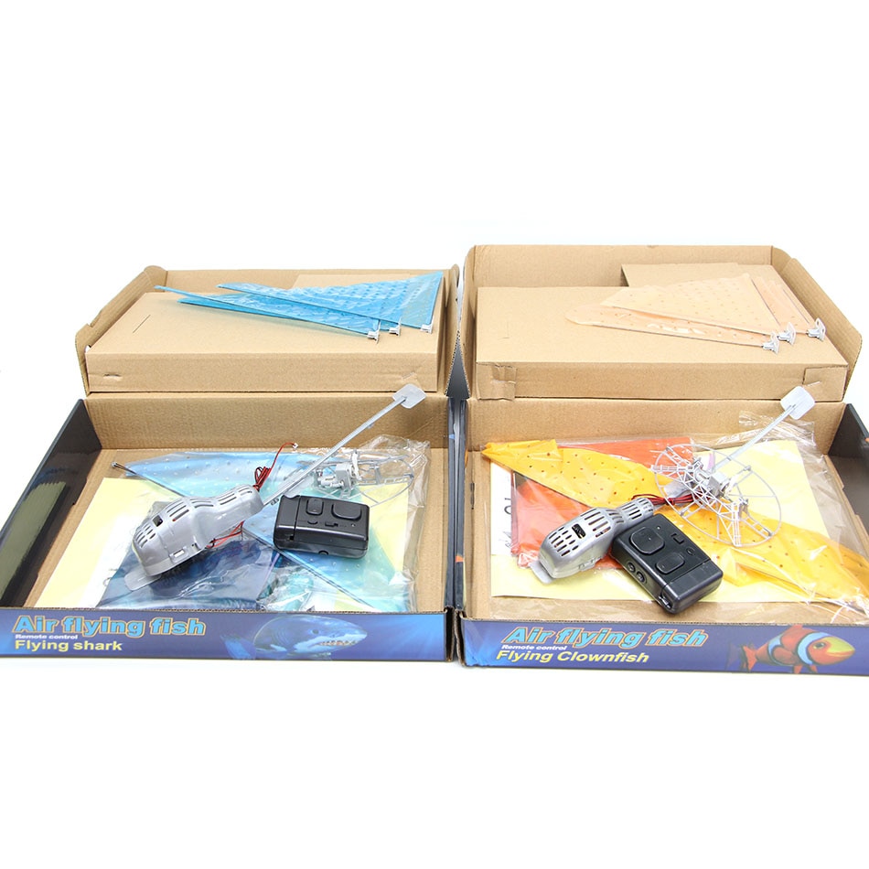 Remote Control Shark Toy Air Swimming Fish