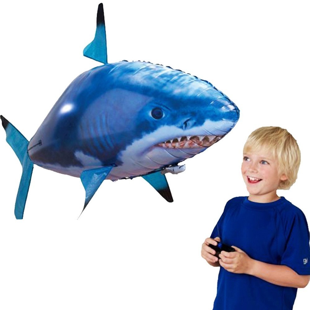 Remote Control Shark Toy Air Swimming Fish