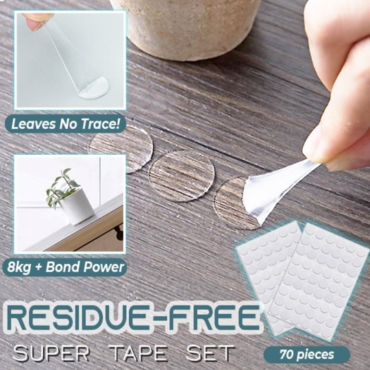 Residue-Free Super Tape