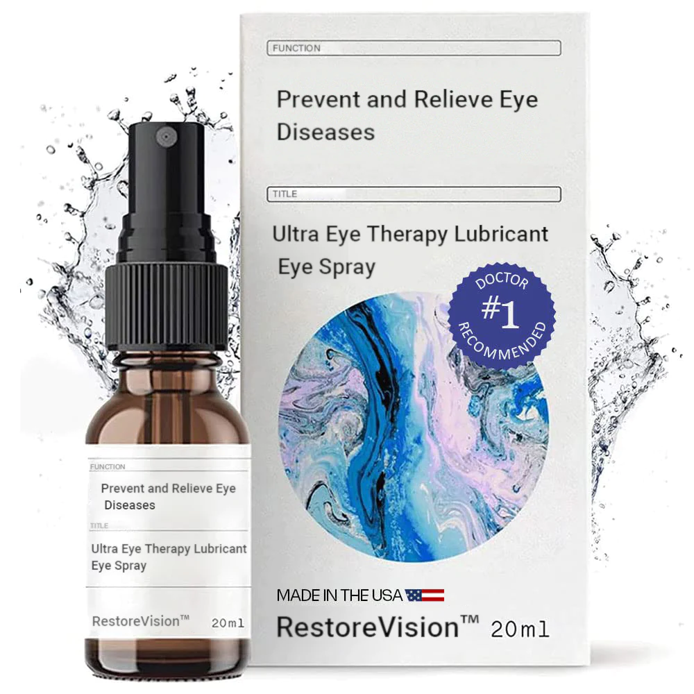 RestoreVision Ultra Eye Therapy LubricantRestoreVision , Perservative Free, Prevent and Relieve Eye Diseases, FDA Cleared Formula, 20mL (0.68oz)