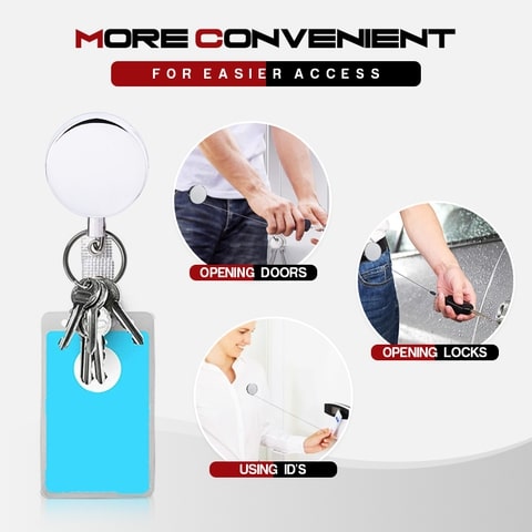 Retractable Anti Lose Key Ring