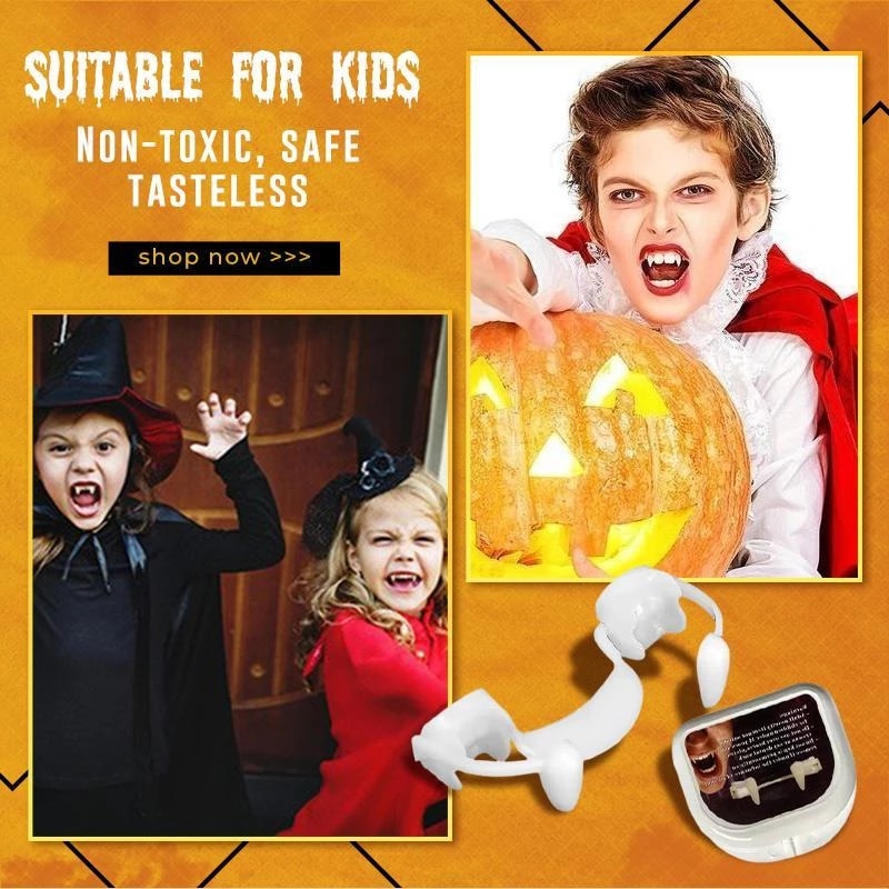 Halloween Retractable Vampire Teeth