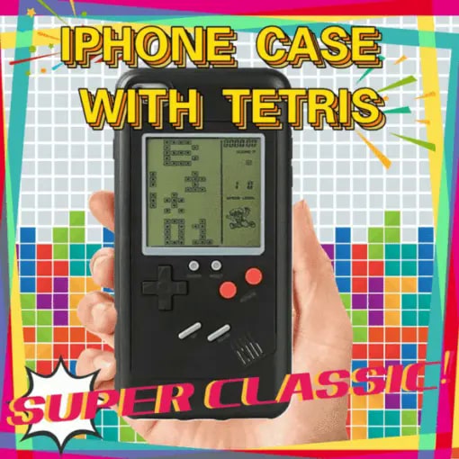 Retro 3D Game Phone Case