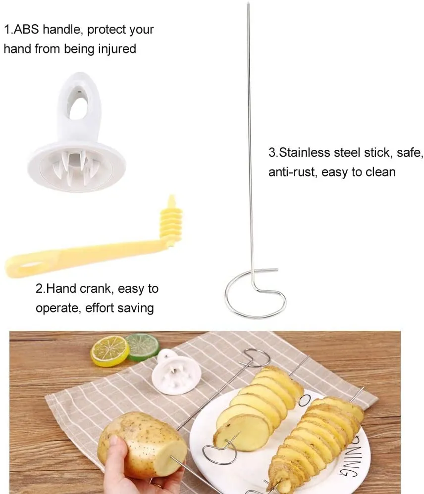 Reusable Twisted Spiral Potato Slicer