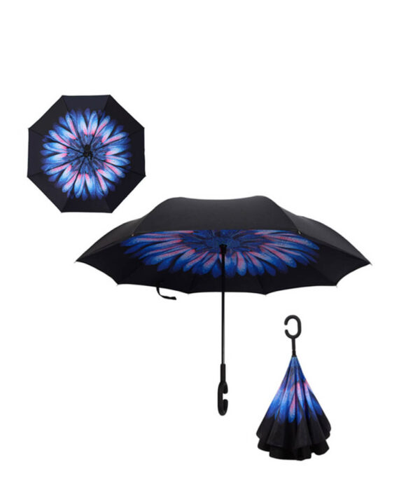 Reverse Windproof Umbrella