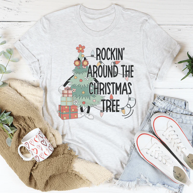 Rockin Around The Christmas Tree Tee