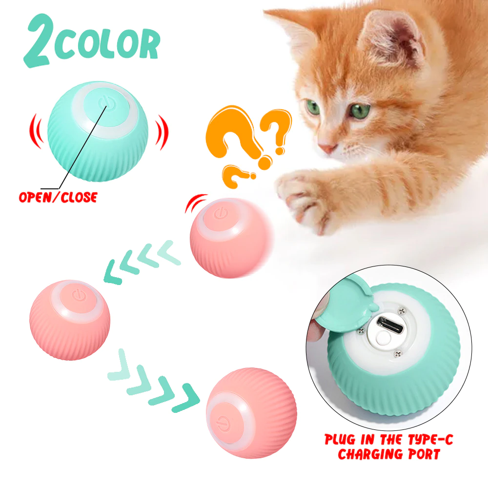 Rolling Ball Cat Toy