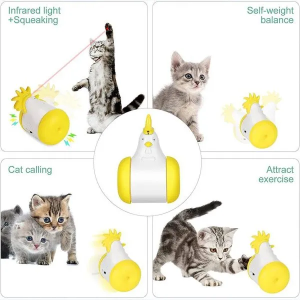 Rooster Laser Cat Toy