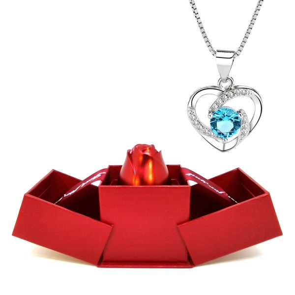 Rose Necklace Gift Set