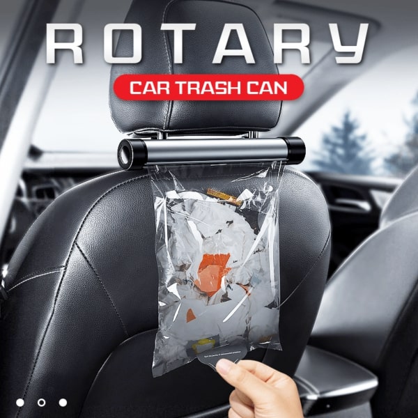 Rotary Car Trash Can