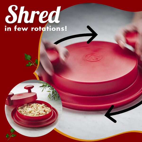 Rotatable Pulled Pork Easy Shredder