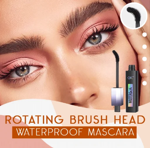 Rotating Brush Head Waterproof Mascara