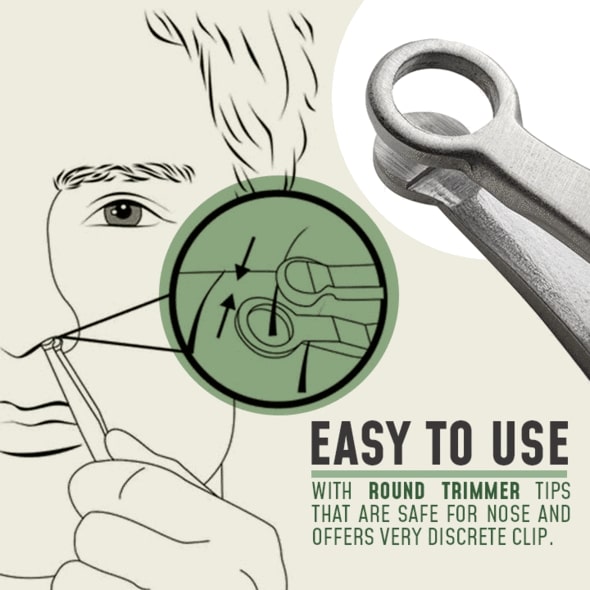 Round Tip Nose Safety Trimmer