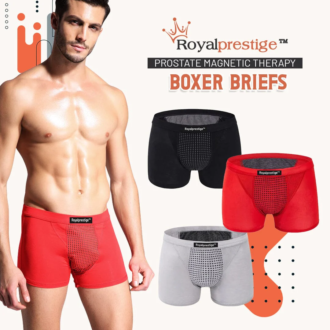 MagnoProstate  Advanced Tourmaline Magnetic Therapy Boxer