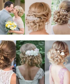 Save Your Messy Hair-Curly Hairpin Bun