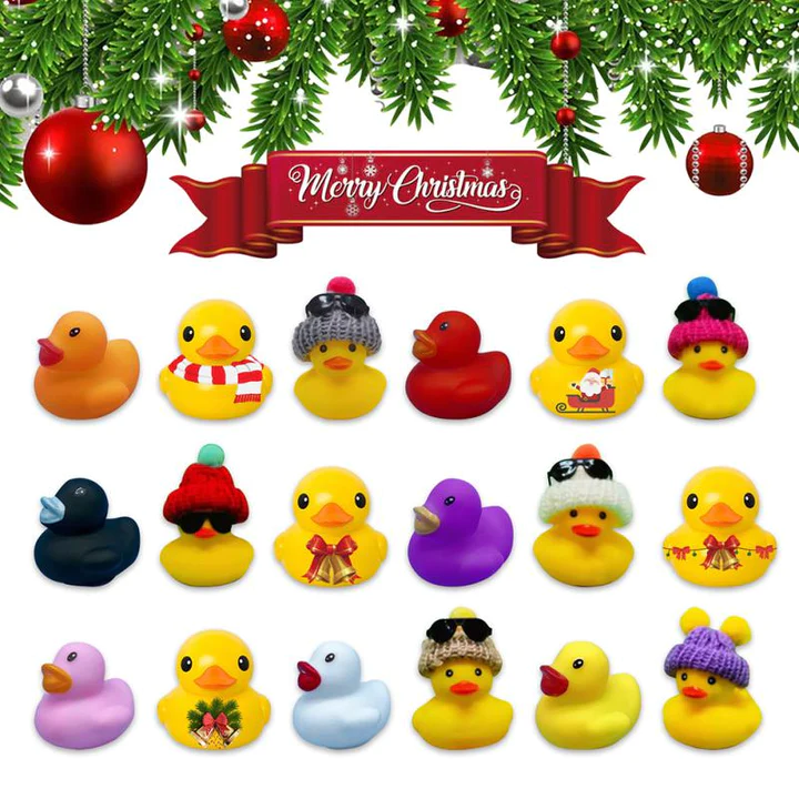 Christmas Rubber Ducks Advent Calendar