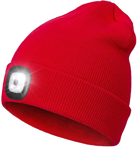 LED Knitted Beanie Hat