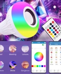 Music Bluetooth Speaker Nxled Bulb Light