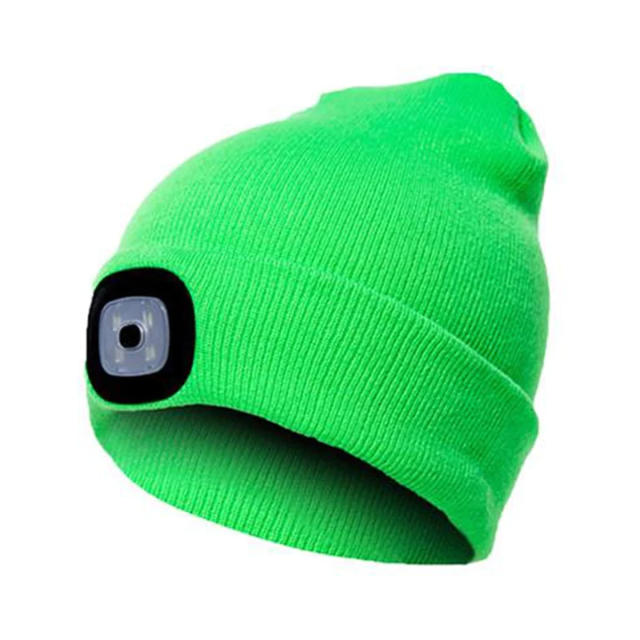 LED Knitted Beanie Hat