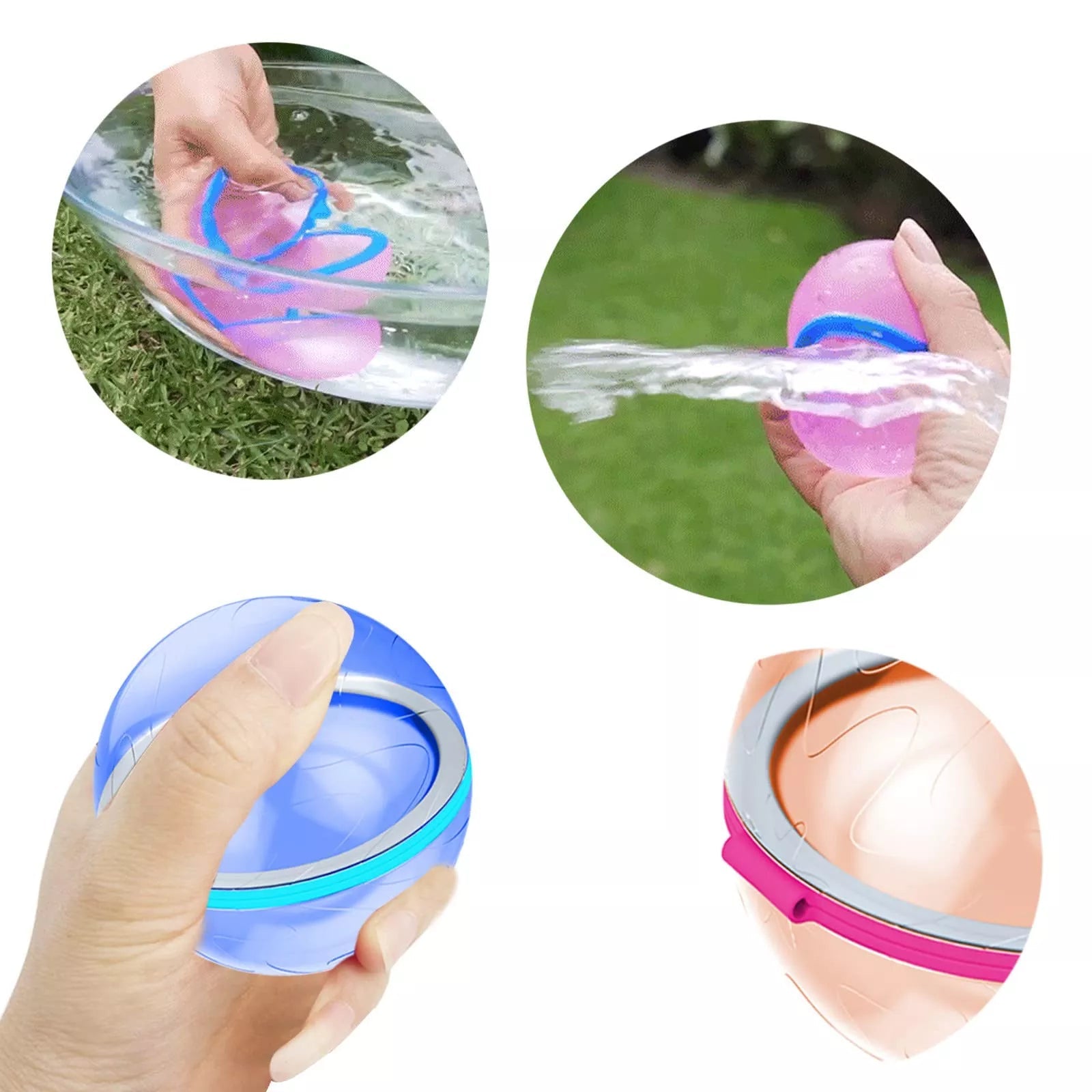 Magnetic Silicone Water Ball