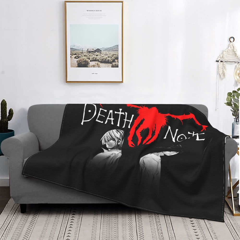 Japanese Anime Death Note Rug or Blankets