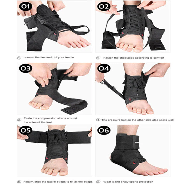 Ankle Brace with Speed Laces