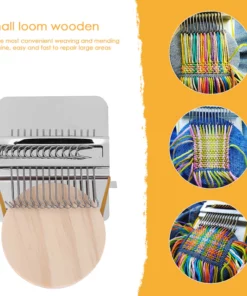 Wooden Darning Mini Loom Machine