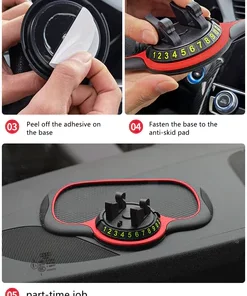 Instrument Panel Mobile Phone Bracket Anti-Slip Mat