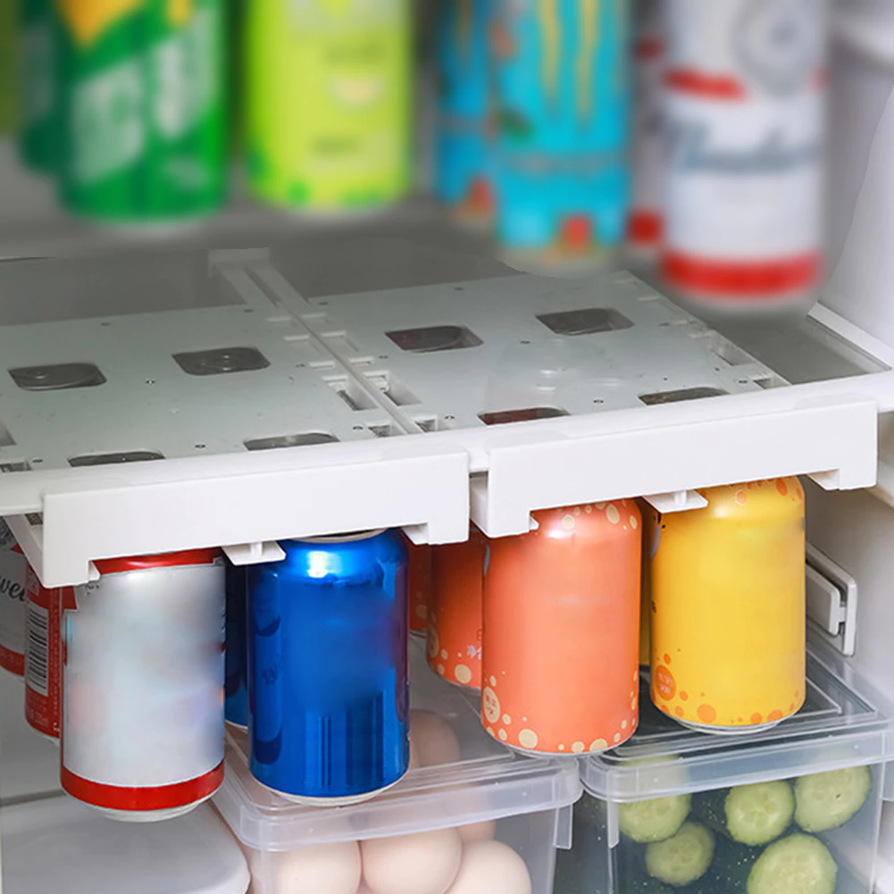 Hanging Soda Can Storage Rack For Fridge