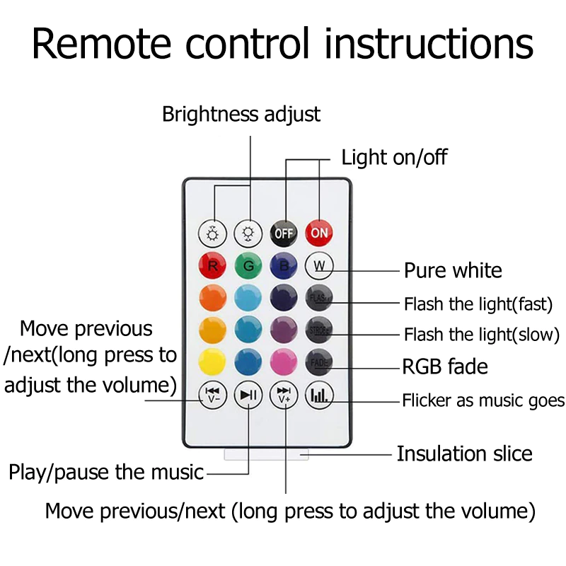 Music Bluetooth Speaker Nxled Bulb Light