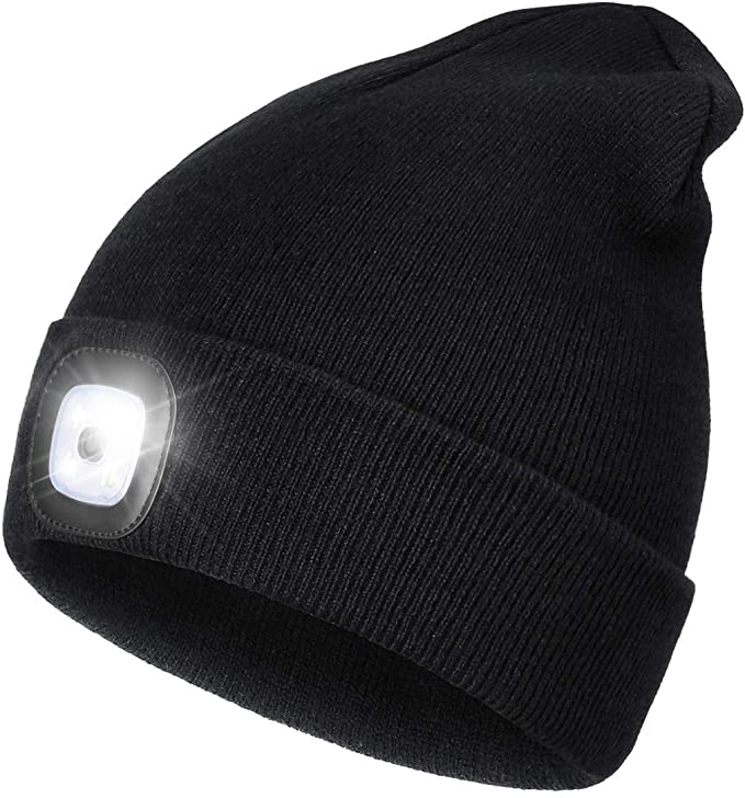 LED Knitted Beanie Hat