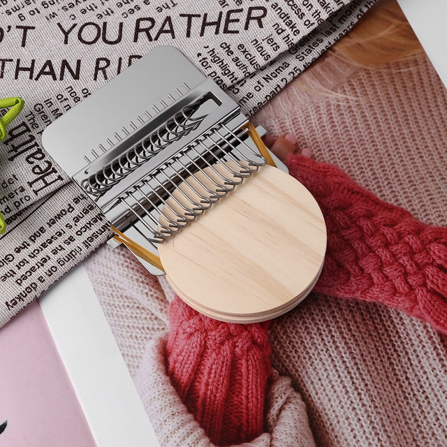 Wooden Darning Mini Loom Machine