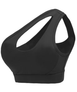 One Shoulder Wireless Sports Bra