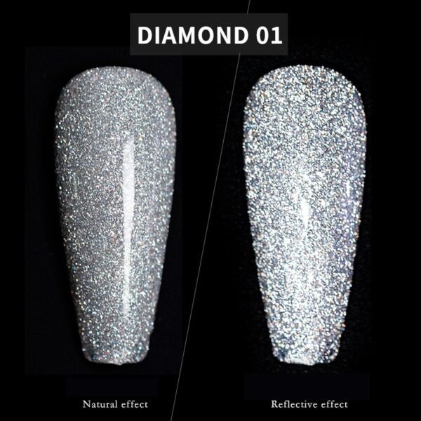 Diamond Glow Flash Nail Polish Gel