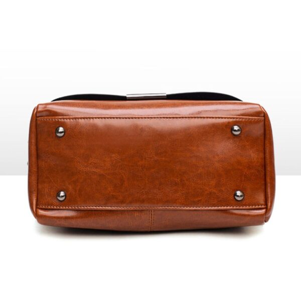 Ladies Soft Leather Fashion All-match Messenger Bag