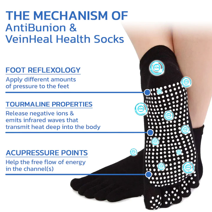 GFOUK AntiBunion and VeinHeal Health Socks