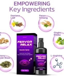 GFOUK FervorRelax Sensation Booster Spray