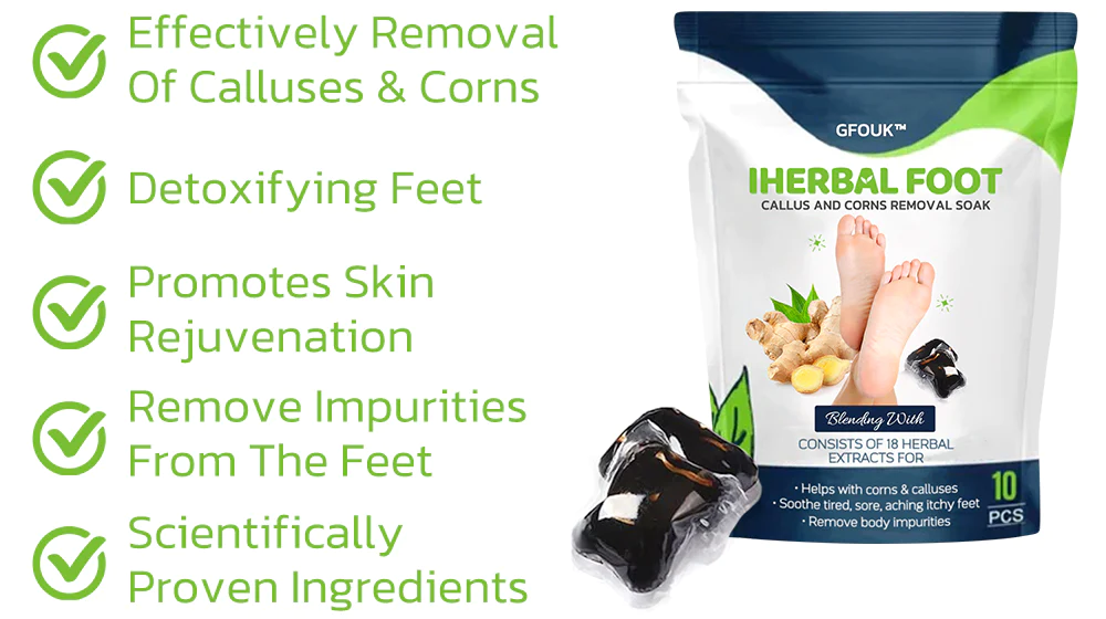 Oveallgo IHerbal Foot Callus And Corns Removal Soak